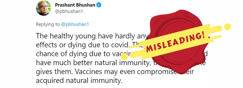 Vaccines don’t compromise one’s natural immunity