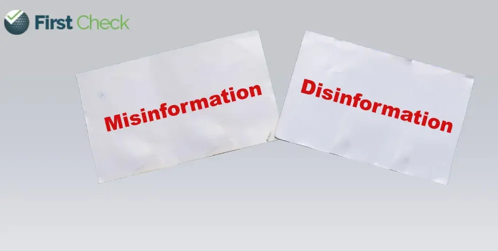 misinformation, disinformation