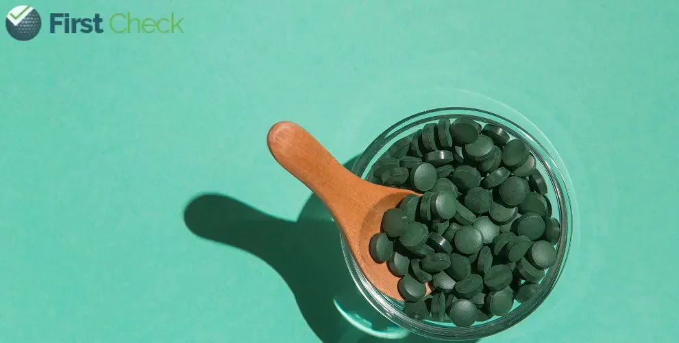 Spirulina high in nutrition