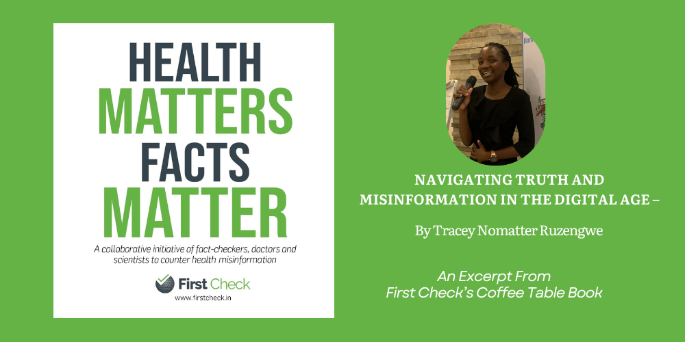 Navigating truth and misinformation in the digital age – An excerpt from First Check’s Coffee Table Book