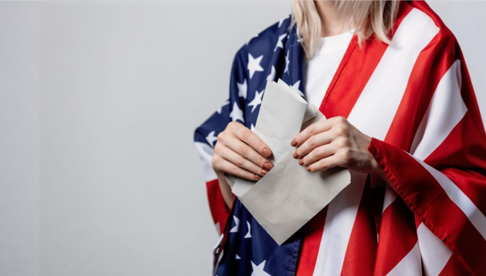 Political polarization